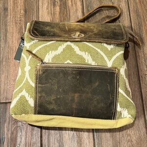 🎒 NWT Myra Bag brand women’s “The Brown Fantasy Backpack Bag” style purse